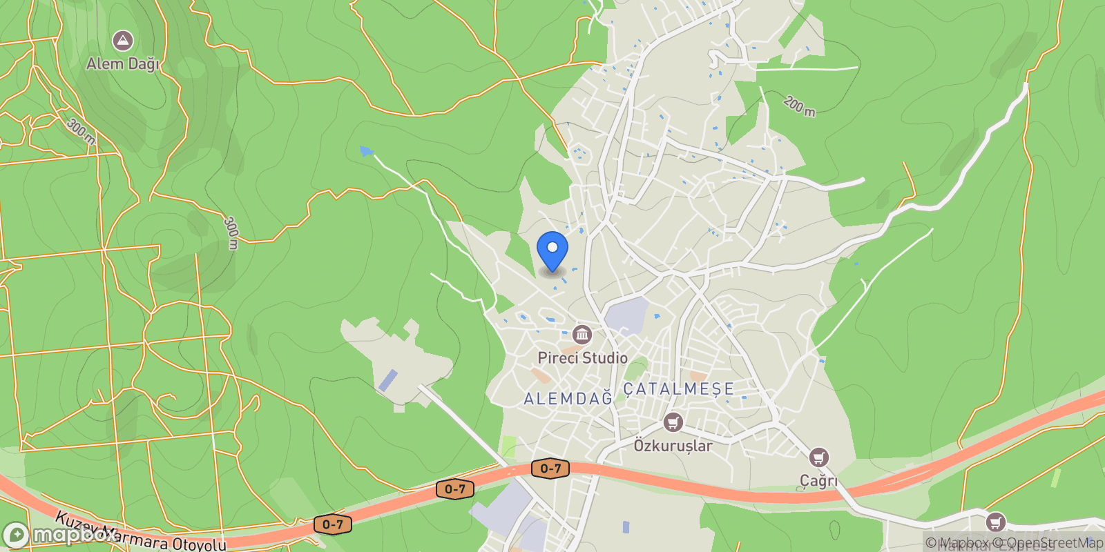 Map showing 1 1 #Greenland Sitesi, Istanbul, Istanbul 34794, İstanbul, İstanbul, Turkey.