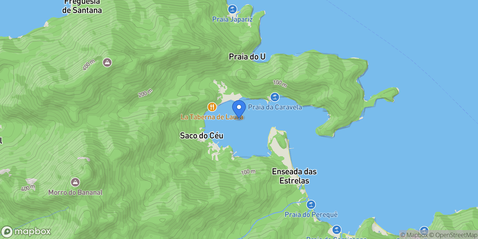 Map showing Brazil.