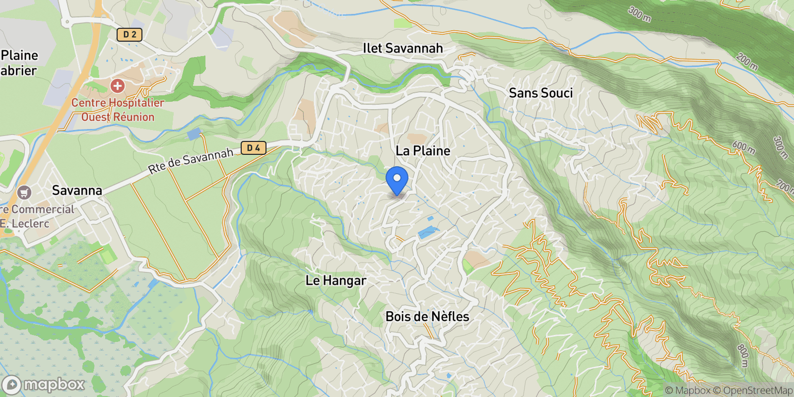 Map showing Saint-Paul, Saint-Paul, Saint Paul, Saint-Paul, Réunion.