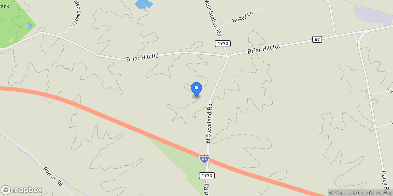 Map showing 3905 N Cleveland Road, Lexington, KY 40516, Lexington, Kentucky, United States.
