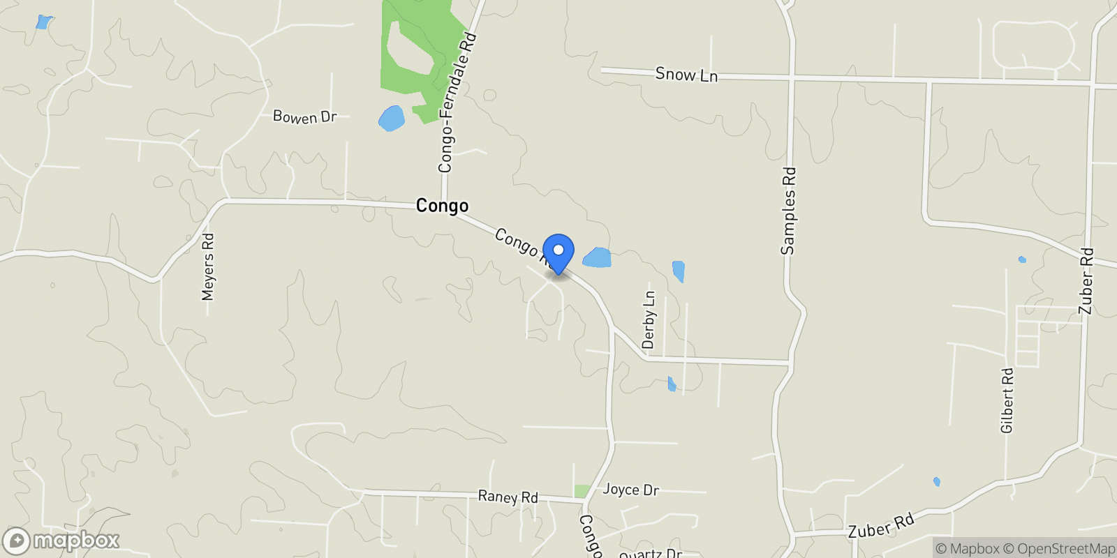 Map showing 7000 Hannah Ln, Benton, AR 72019, Benton, Arkansas, United States.