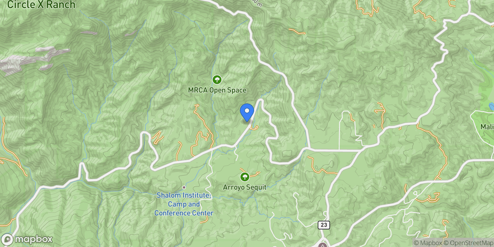Map showing 34067 Mulholland Highway, Malibu, California, United States.