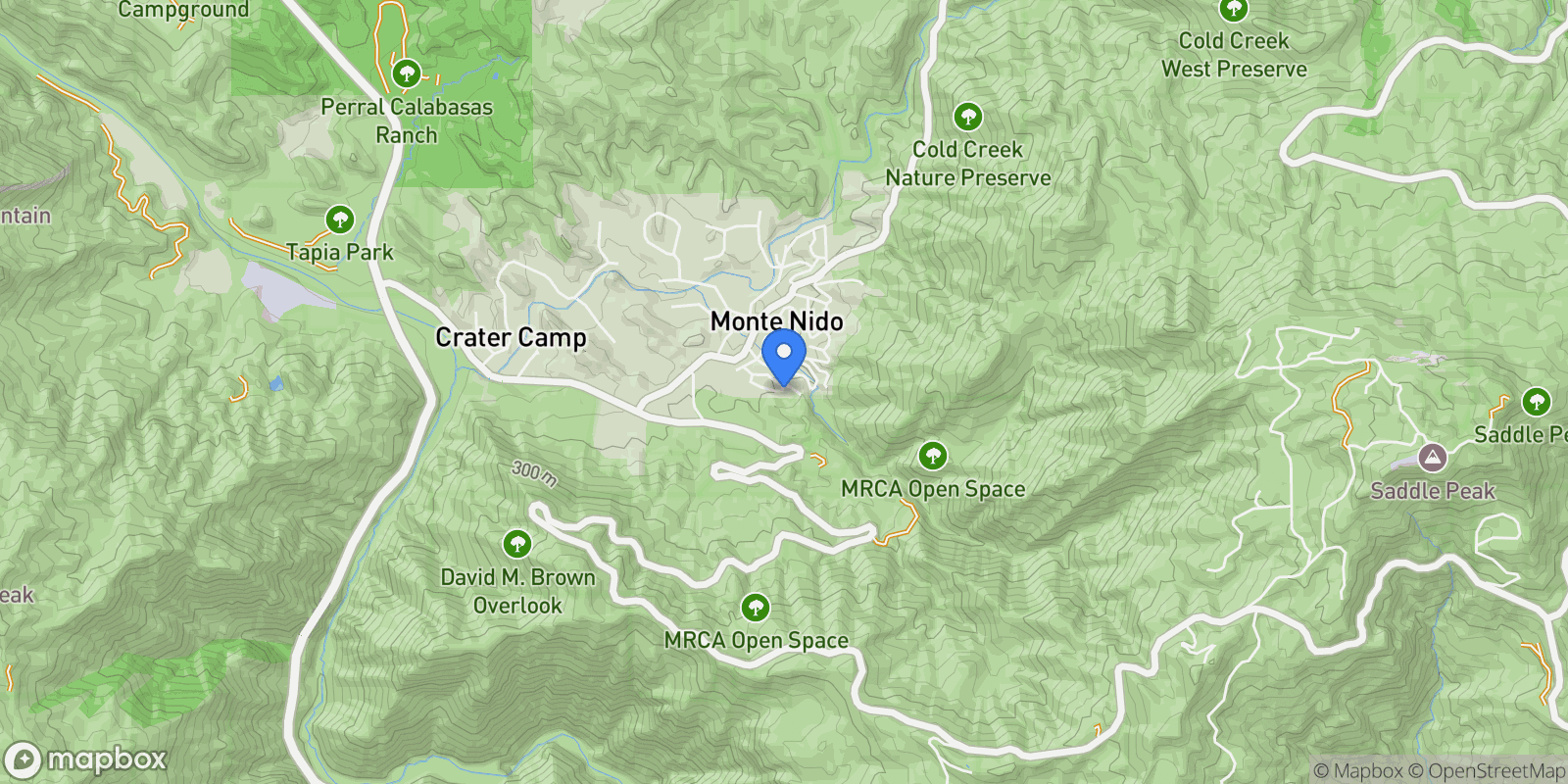 Map showing 25620 Nebo Dr, Hidden Hills, California, United States.