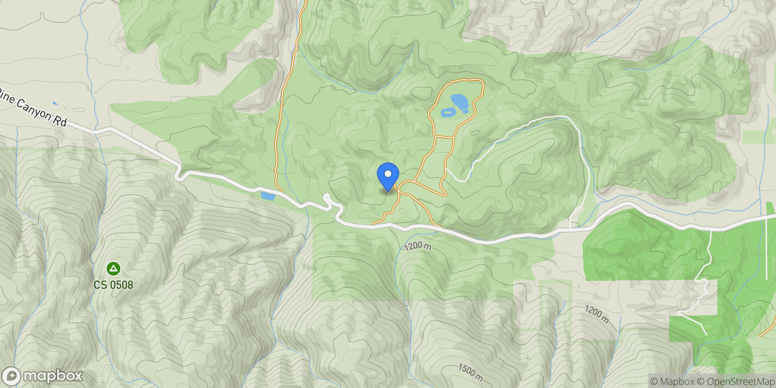 Map showing 28765 Pine Canyon Road, Lake Hughes, California, United States.