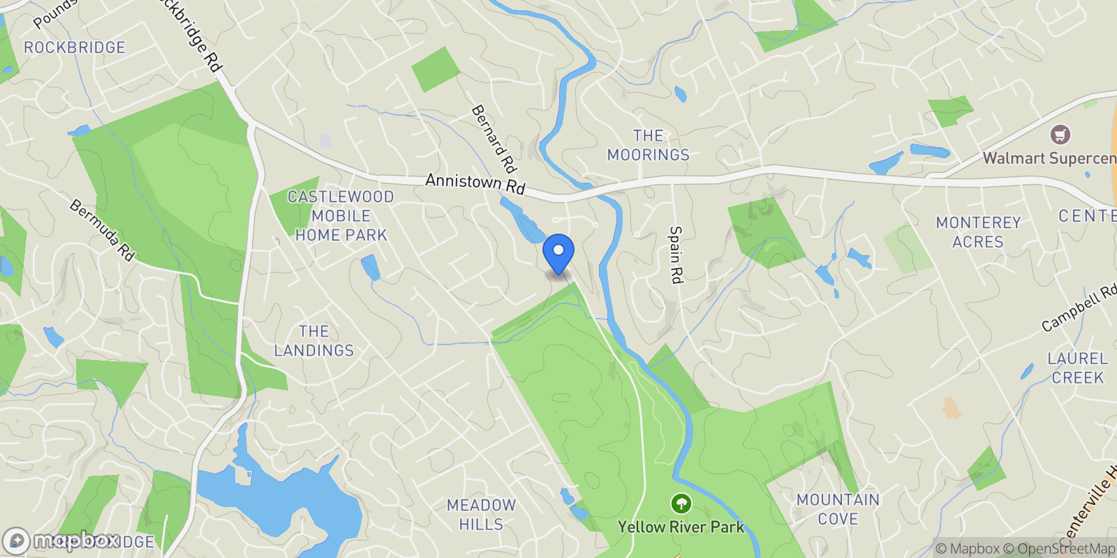 Map showing 3135 Juhan Road, Stone Mountain, GA 30087, Stone Mountain, Georgia, United States.