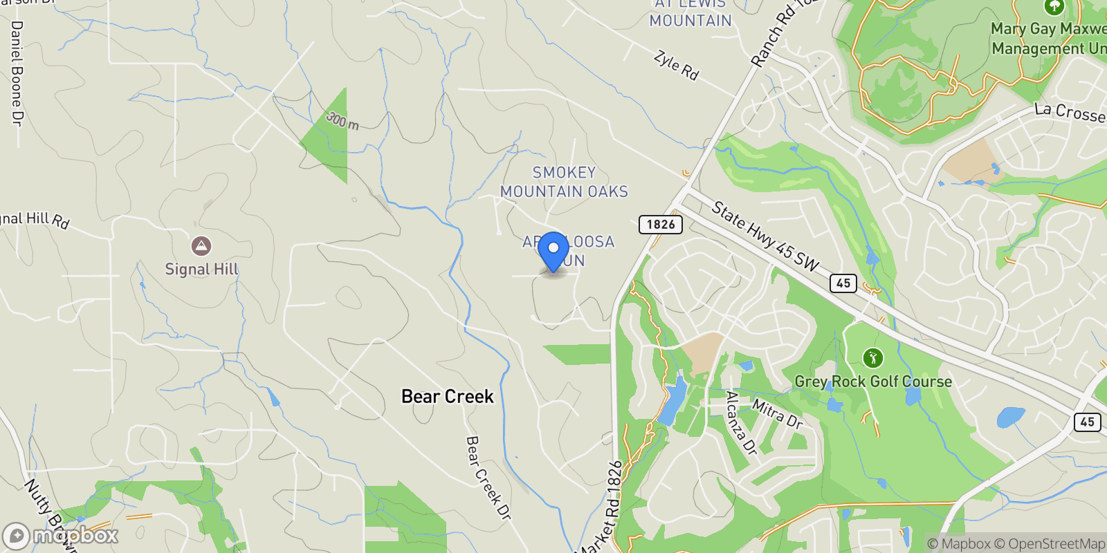 Map showing 8409 Appaloosa Run, Austin, TX 78737, Austin, Texas, United States.