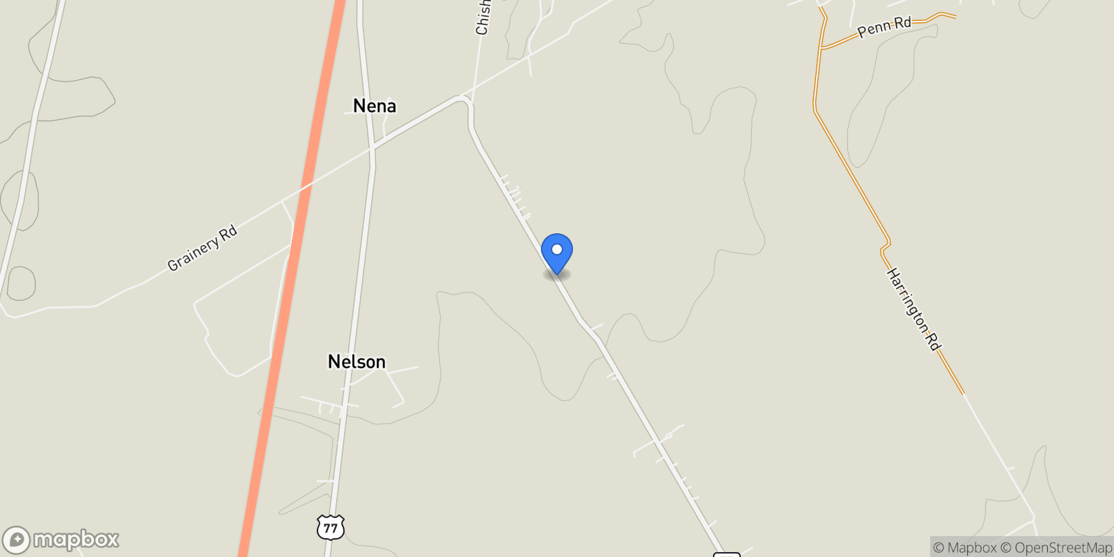 Map showing 121.797Ac Fm-55, Waxahachie, TX 75165, Waxahachie, Texas, United States.