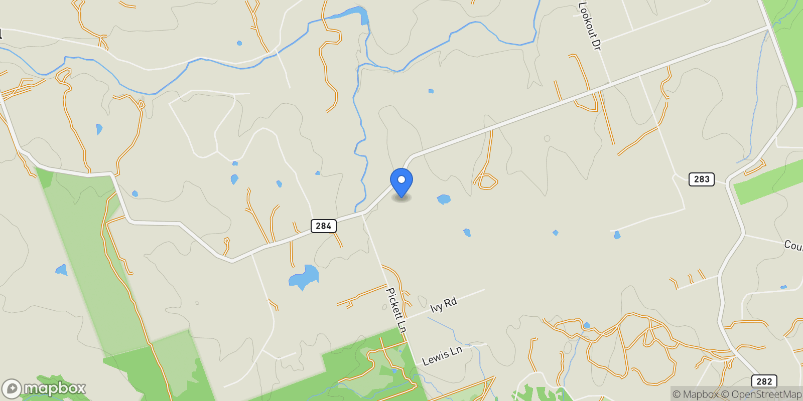 Map showing 00 County Rd 284, Liberty Hill, TX 78642, Liberty Hill, Texas, United States.