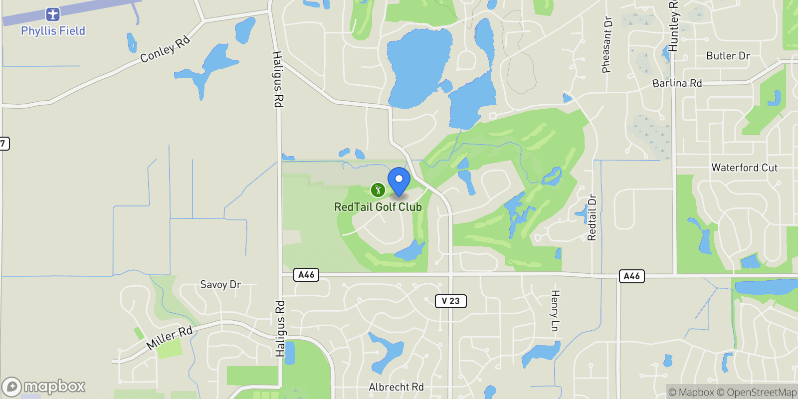 Map showing 9804 Palmer Drive, Lakewood, IL 60014, Village of Lakewood, Illinois, United States.
