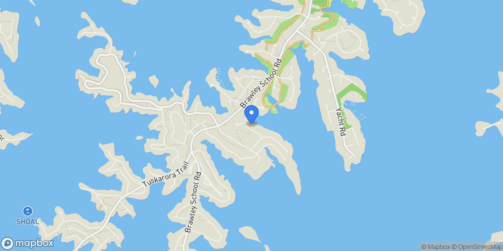 Map showing 134 Cape Cod Way, Mooresville, North Carolina, United States.