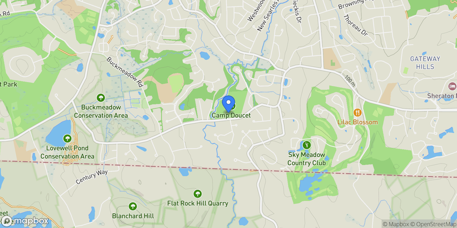 Map showing 4 Wilderness Drive, Nashua, NH 03062, Nashua, New Hampshire, United States.
