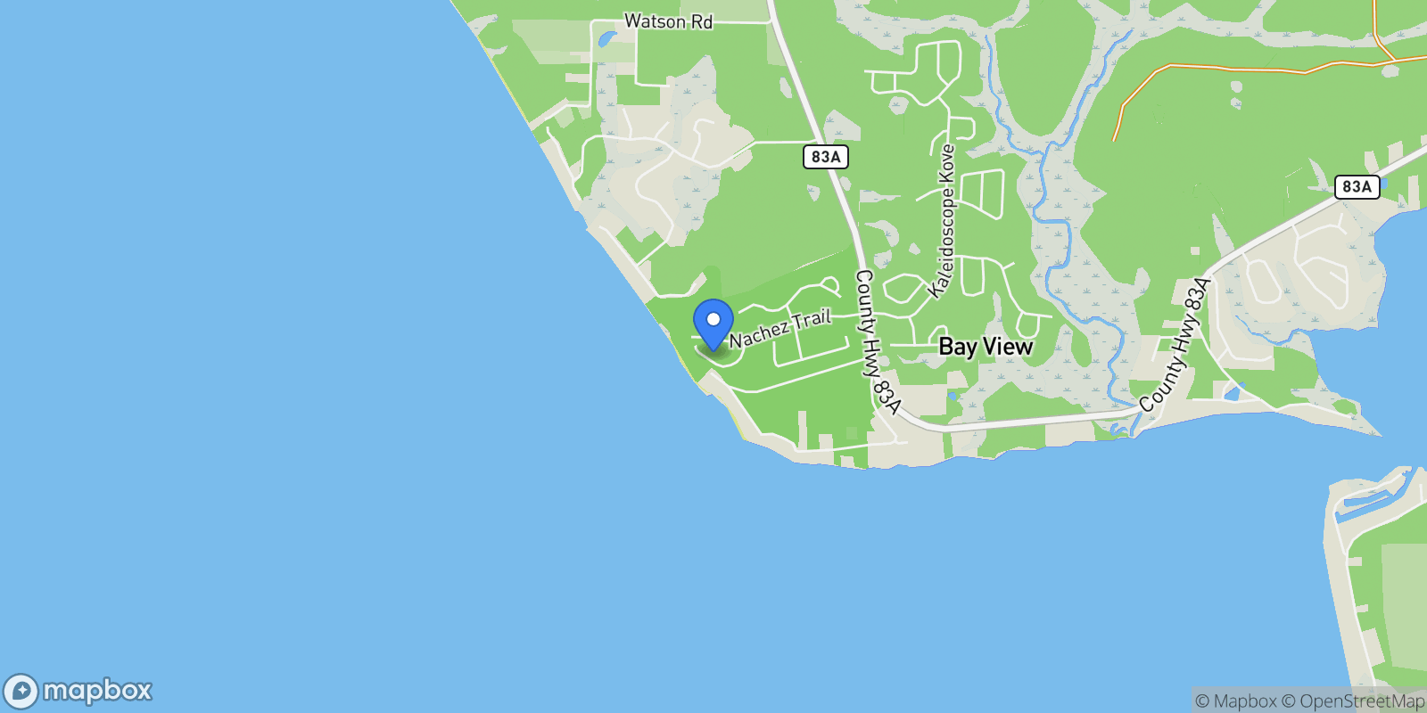Map showing Freeport, Florida, United States.