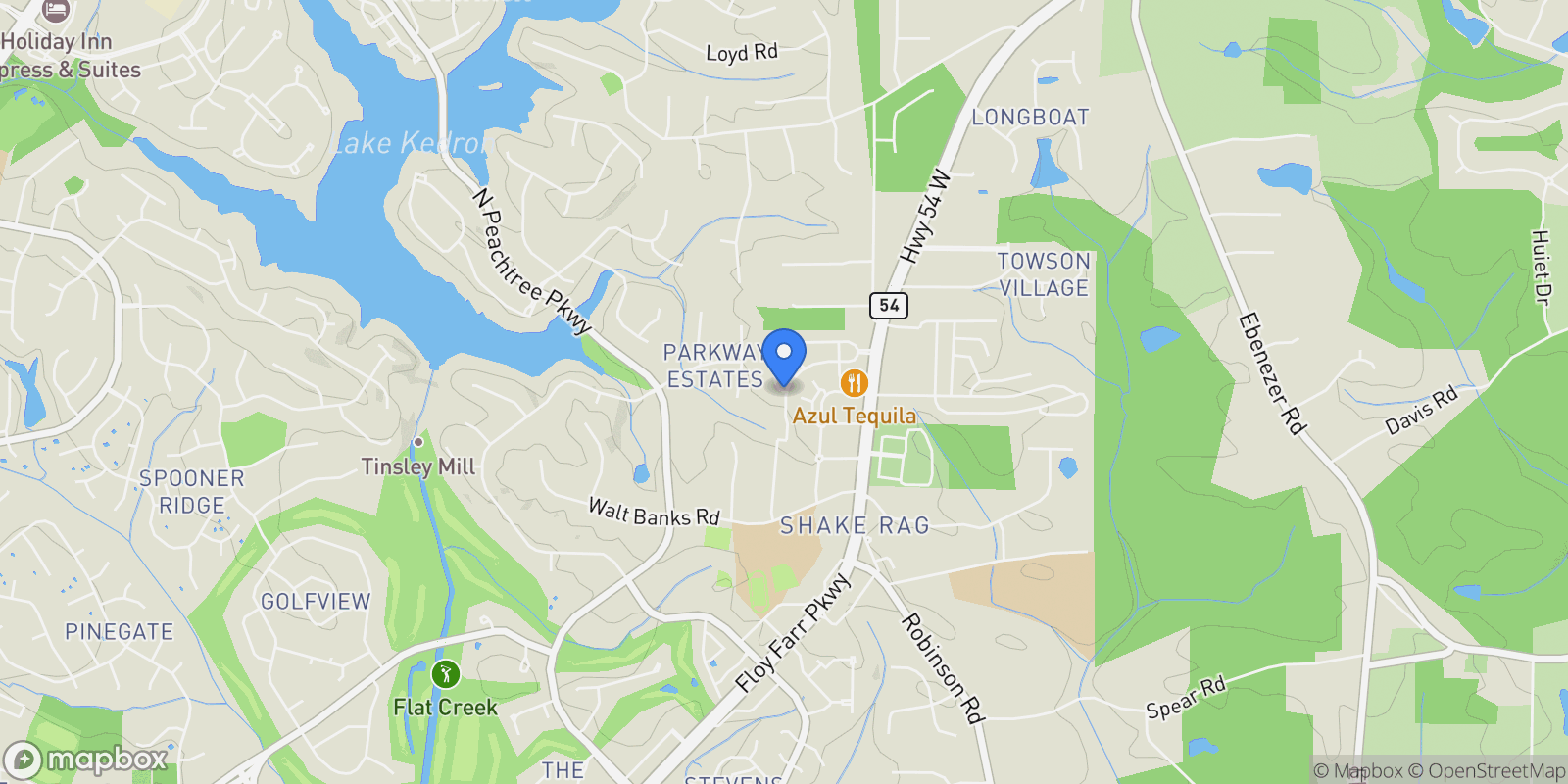 Map showing 226 Collierstown Way, Peachtree City, GA 30269, Peachtree City, Georgia, United States.