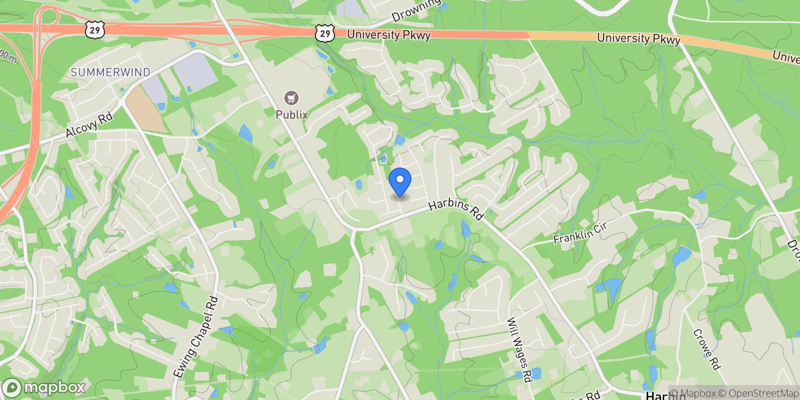 Map showing 1210 Del Mar Club Drive, Dacula, GA 30019, Dacula, Georgia, United States.