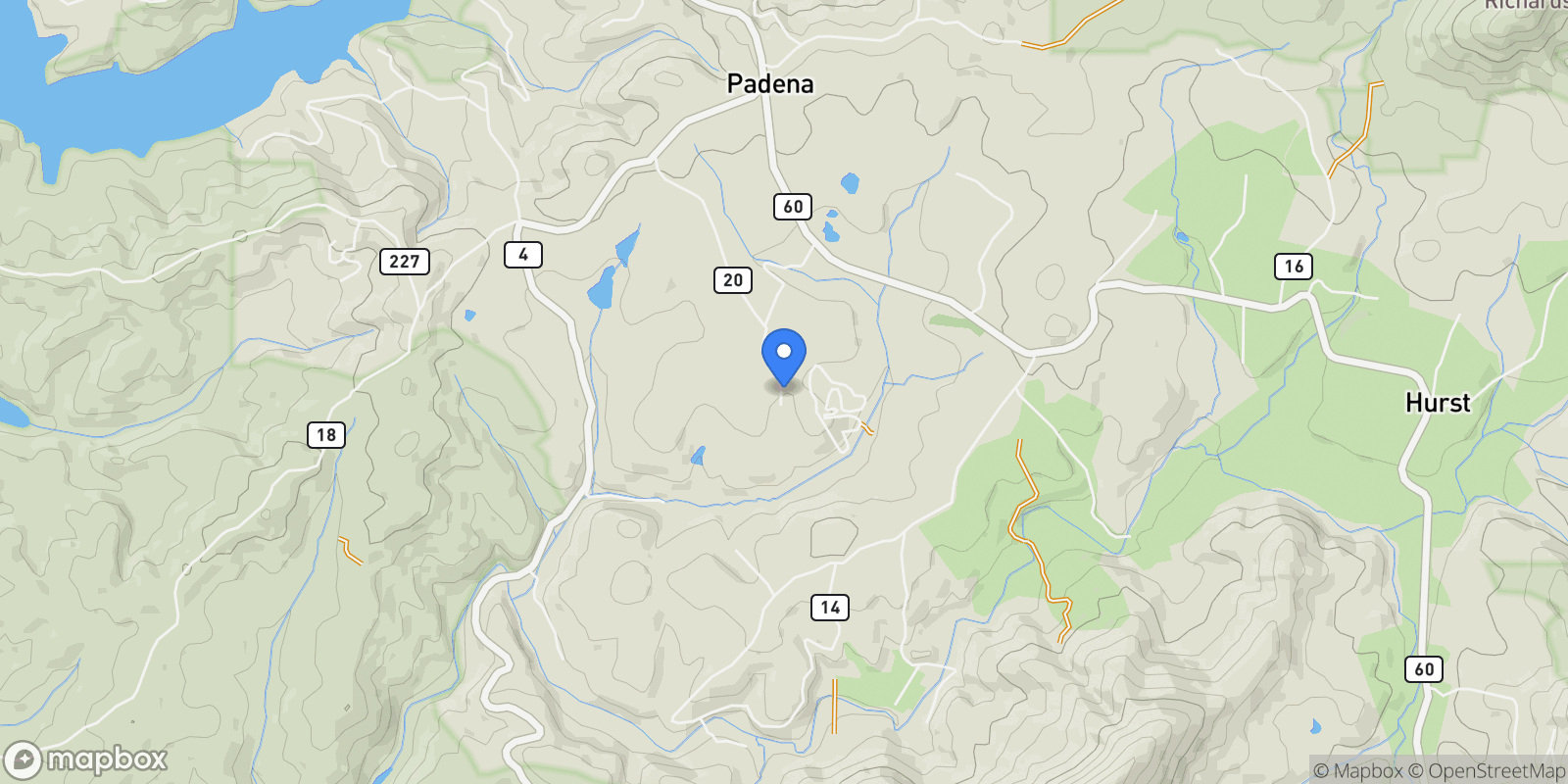 Map showing 335 Mountain Road, Morganton, GA 30560, Morganton, Georgia, United States.