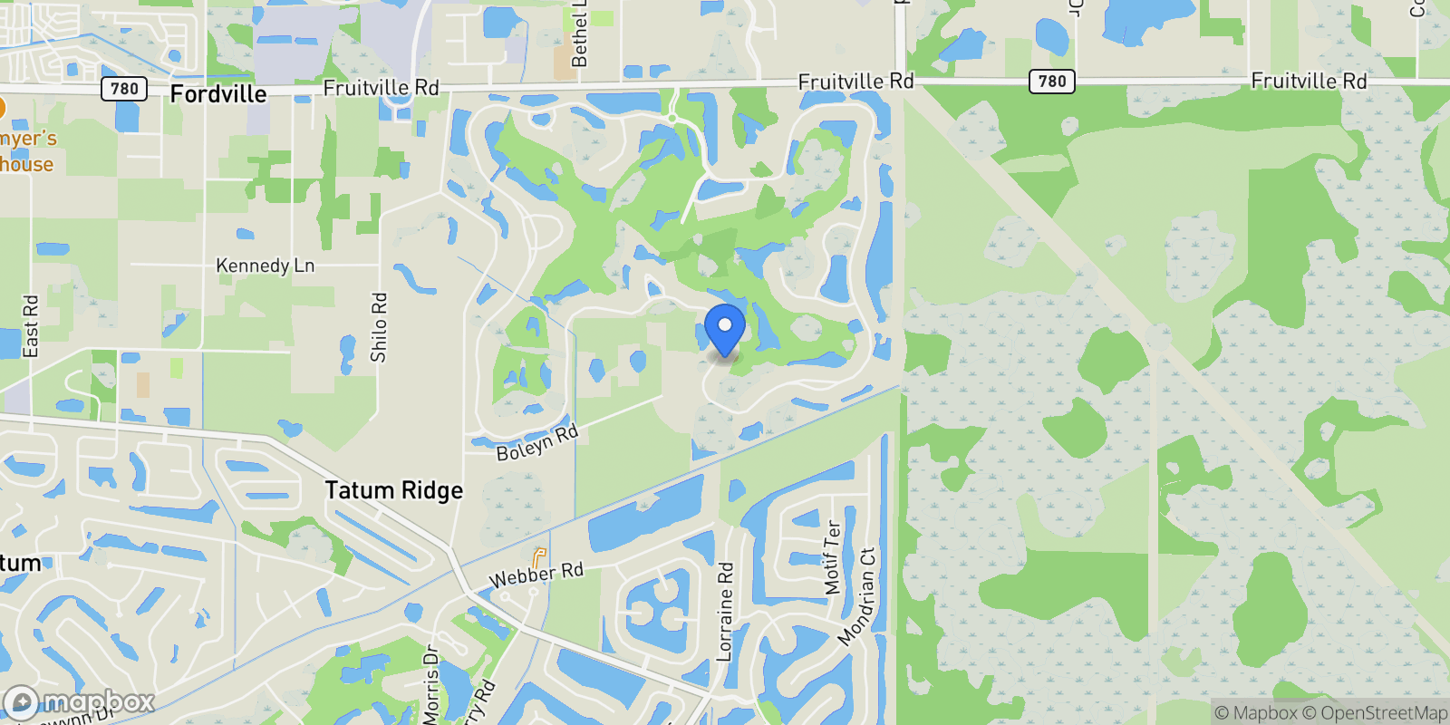 Map showing 3531 Founders Club Drive, Sarasota, FL 34240, Sarasota, Florida, United States.