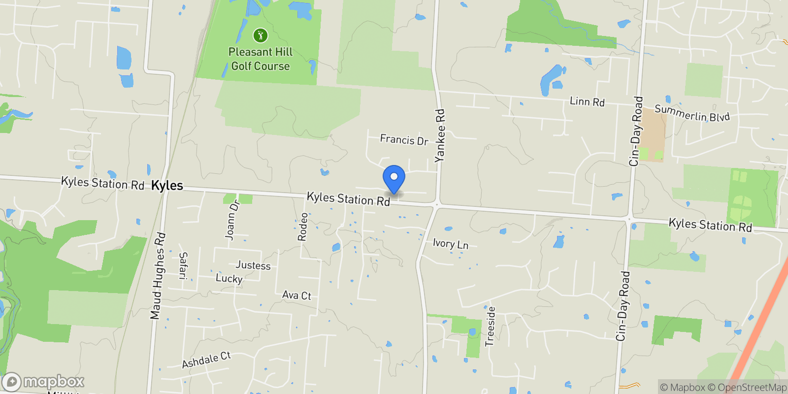 Map showing 6935 Gaspar Trail , Liberty Twp, OH 45044, 45044, Ohio, United States.