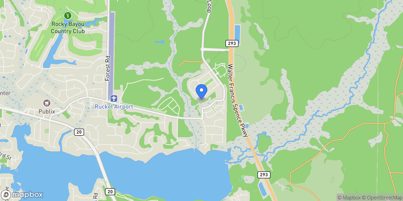 Map showing Niceville, Florida, United States.