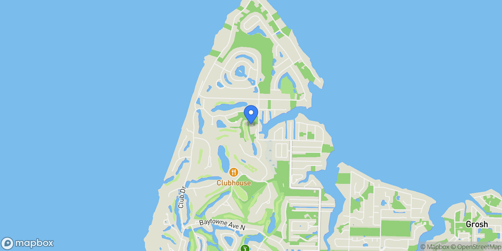 Map showing Miramar Beach, Florida, United States.