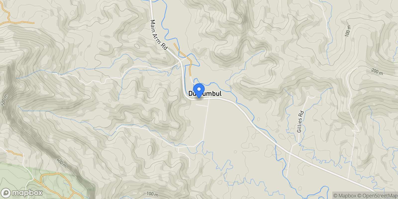 Map showing 155 Main Arm Road, Byron Bay, NSW 2482, Main Arm, New South Wales, Australia.