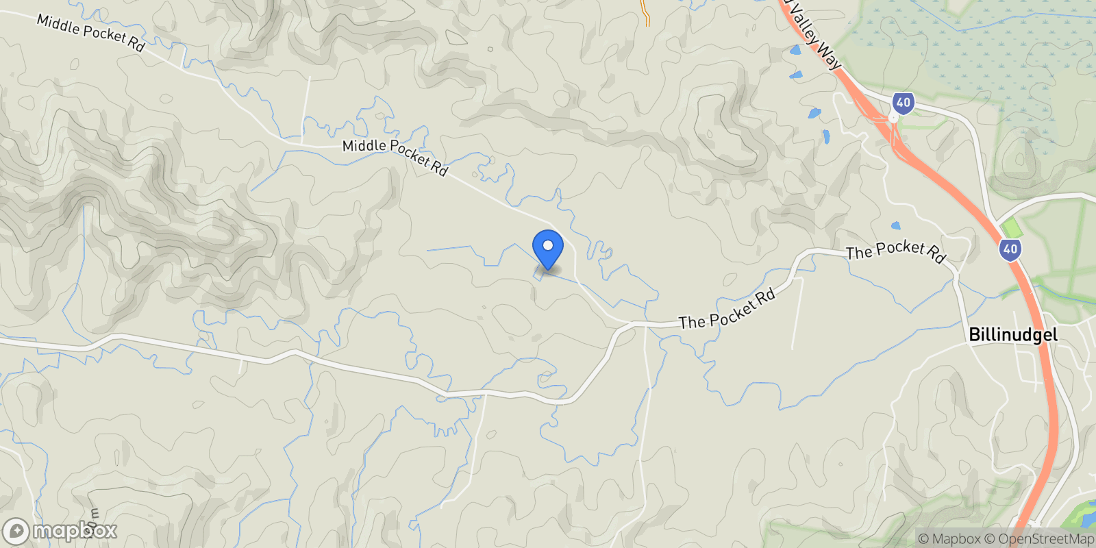 Map showing 15 & 39 Middle Pocket Road, Byron Bay, NSW 2481, Middle Pocket, New South Wales, Australia.