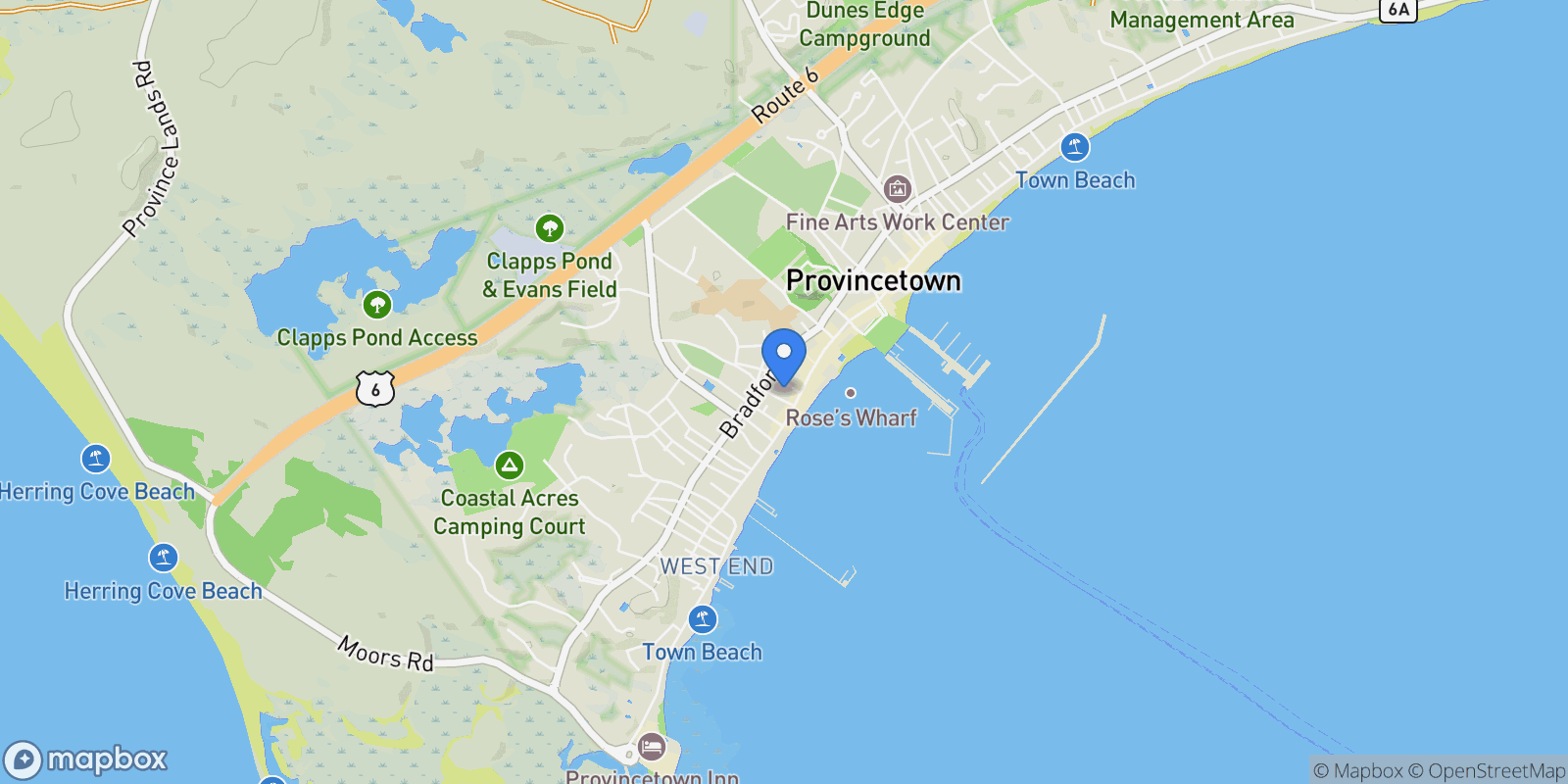Map showing 3 Carver Court , Provincetown, MA 02657, Provincetown, Massachusetts, United States.
