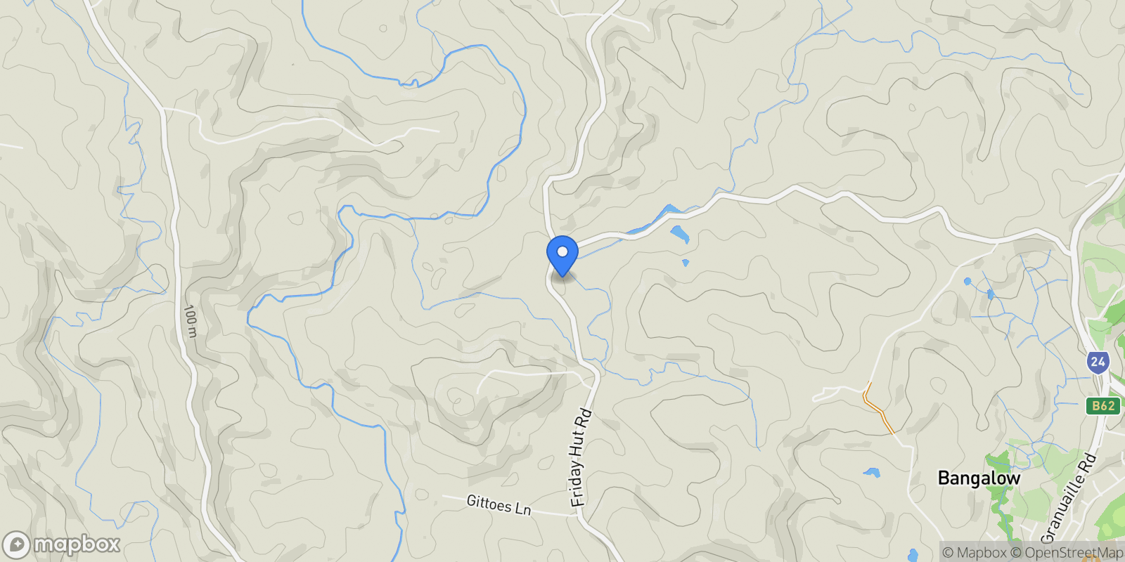 Map showing 471 Friday Hut Road, Byron Bay, NSW, Possum Creek, New South Wales, Australia.