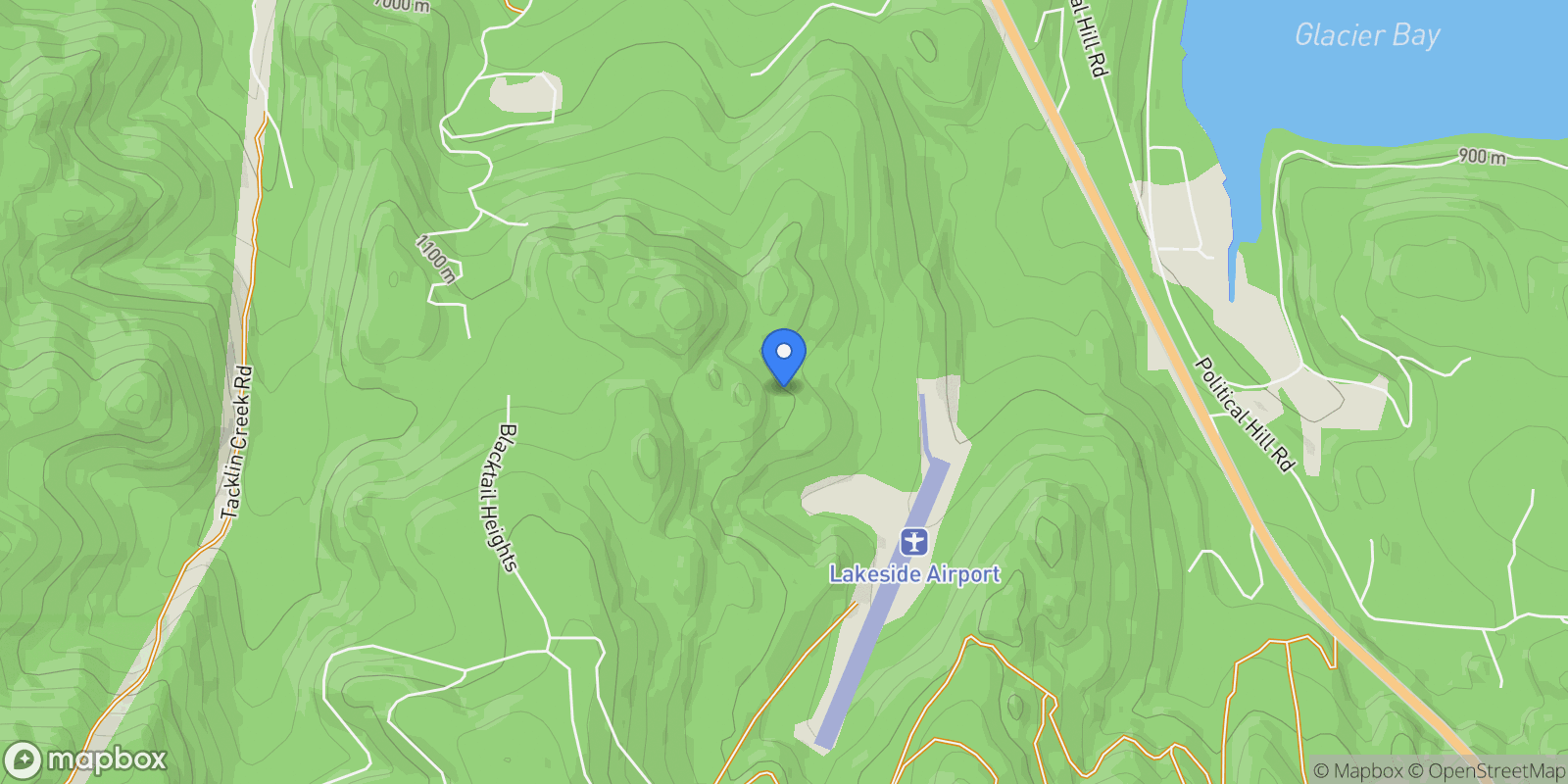 Map showing 360 Ridge Line Drive, Lakeside, Montana, United States.