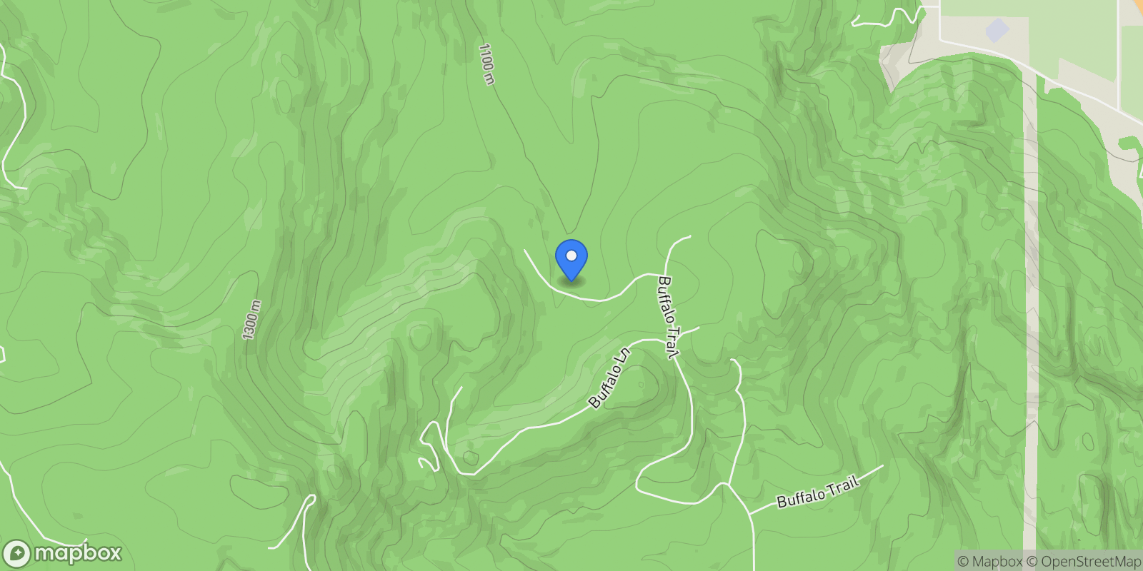 Map showing 445 Buffalo Trail, Somers, Montana, United States.