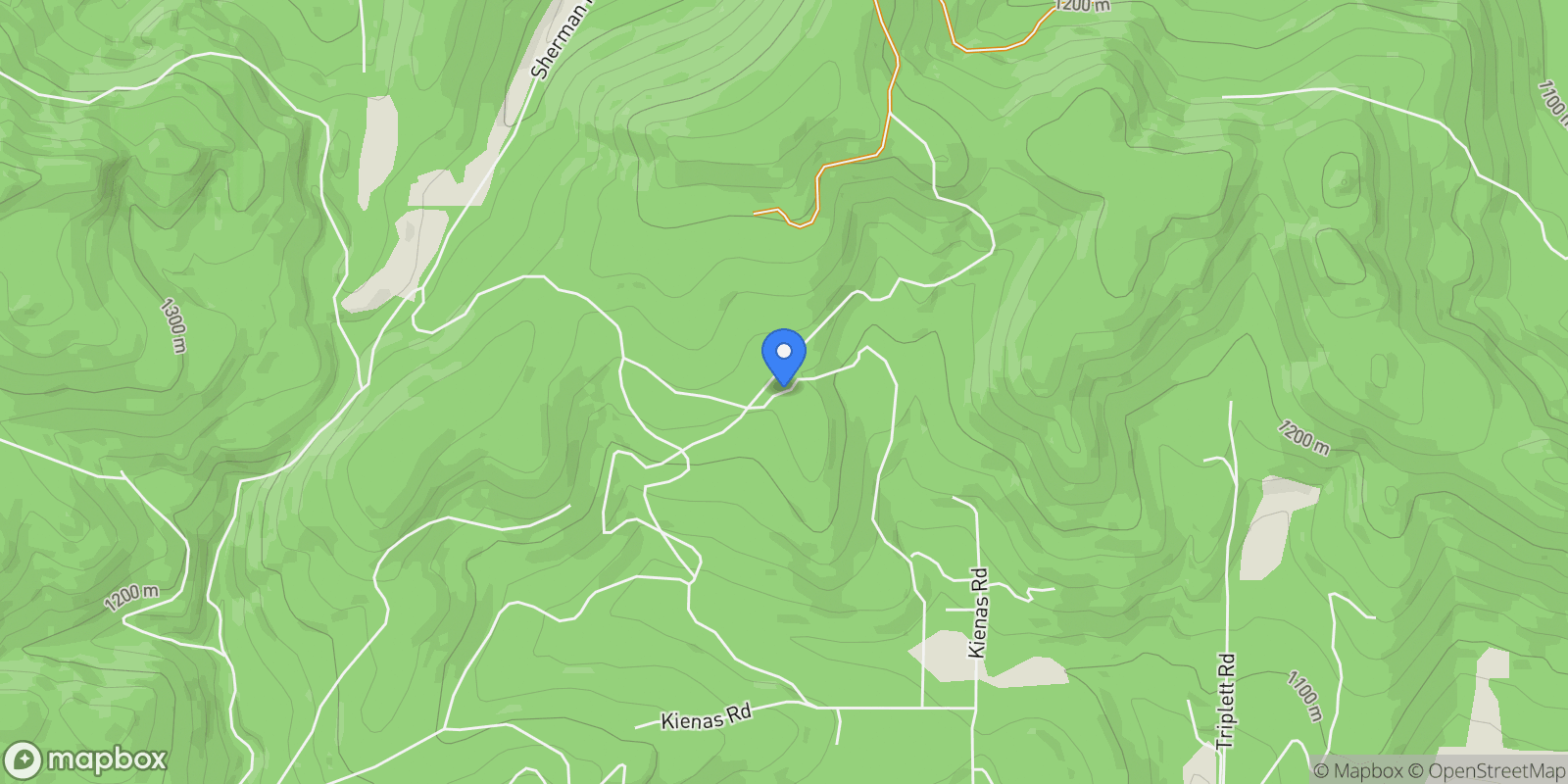 Map showing NHN Copper Road, Kalispell, Montana, United States.