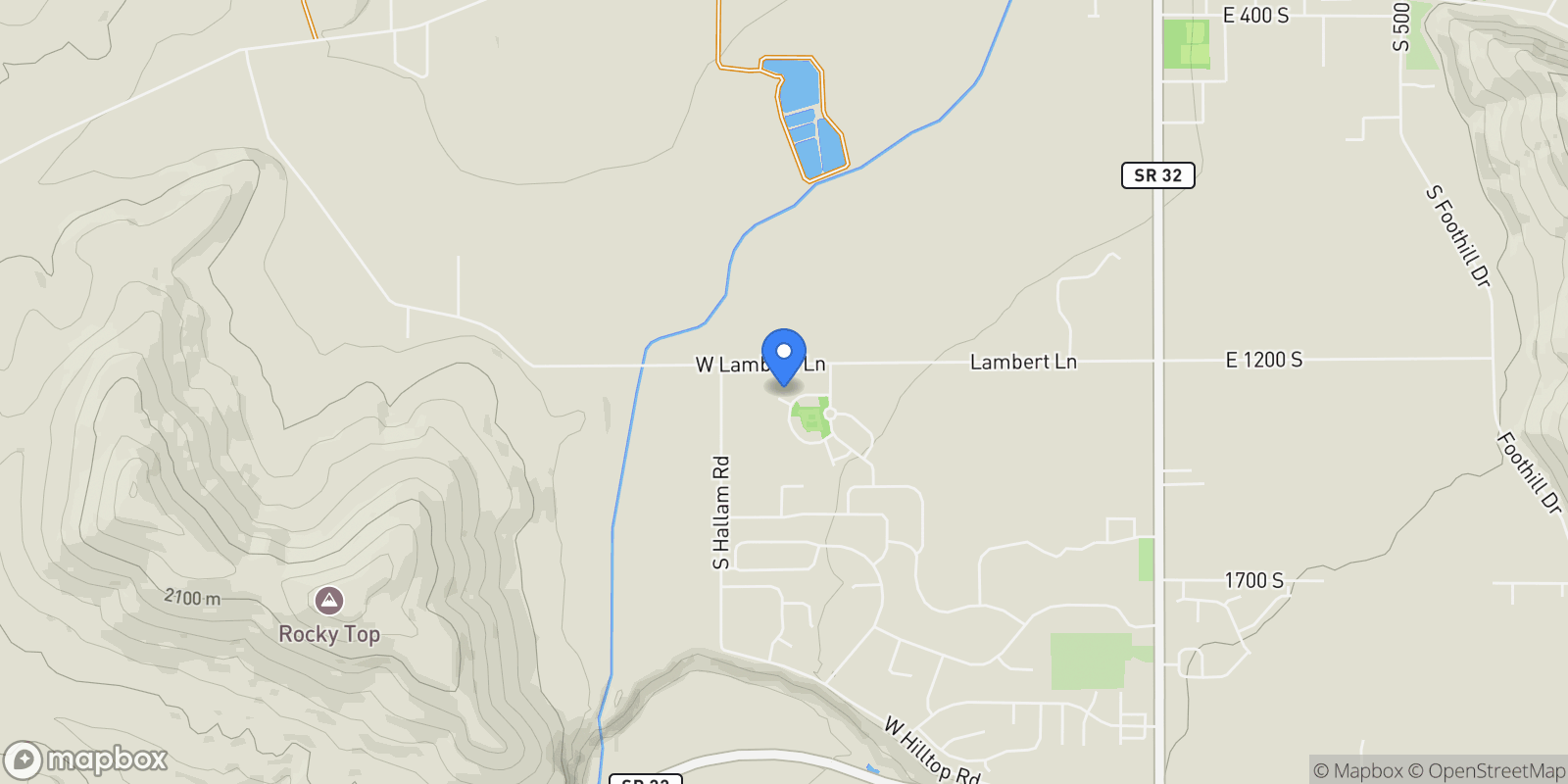 Map showing 858 CRABAPPLE CT, Kamas, Utah, United States.