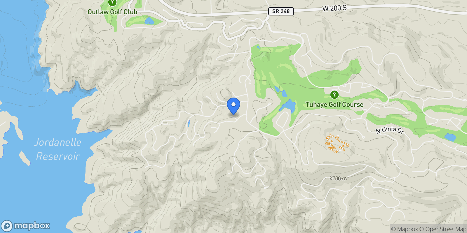 Map showing 9452 N VALE CIR, Kamas, Utah, United States.