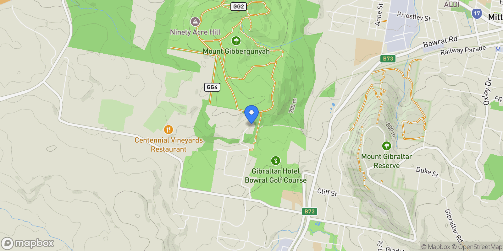 Map showing 29 Boronia Street, Bowral, NSW 2576, Glenquarry, New South Wales, Australia.