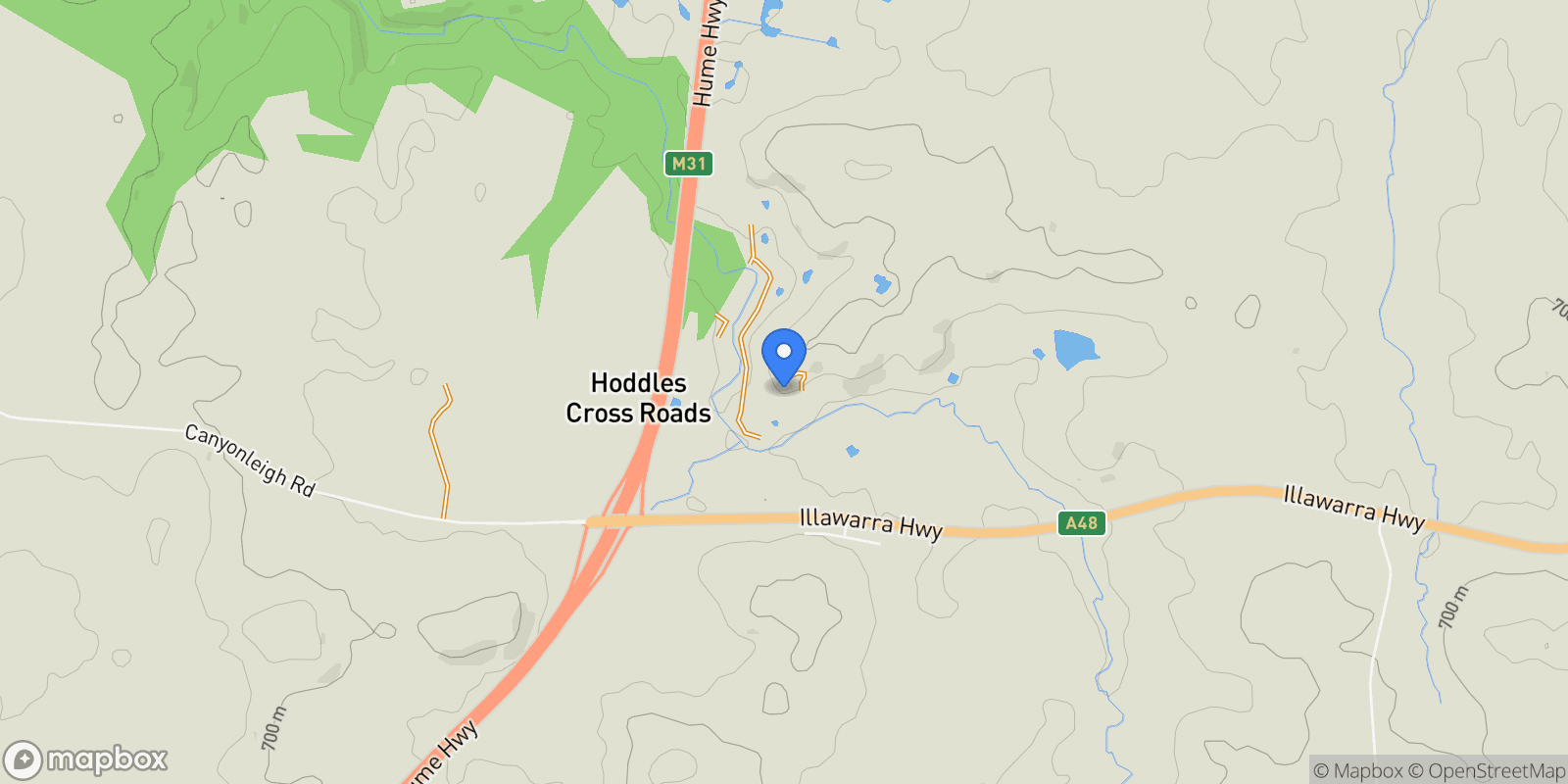 Map showing 8022 Illawarra Highway, Sutton Forest, NSW, Sutton Forest, New South Wales, Australia.