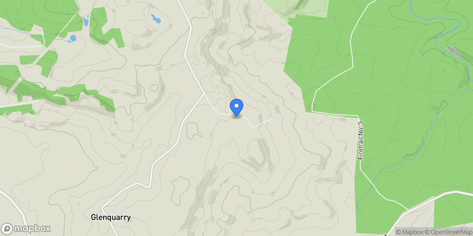 Map showing 50 George Emery Lane, Glenquarry, NSW, Glenquarry, New South Wales, Australia.