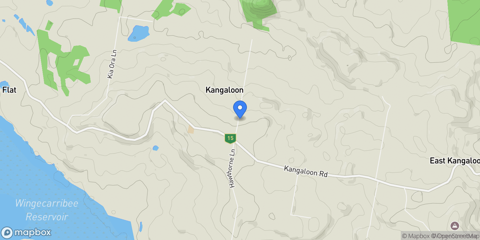 Map showing 26 Sugarloaf Lane, Kangaloon, NSW, Kangaloon, New South Wales, Australia.