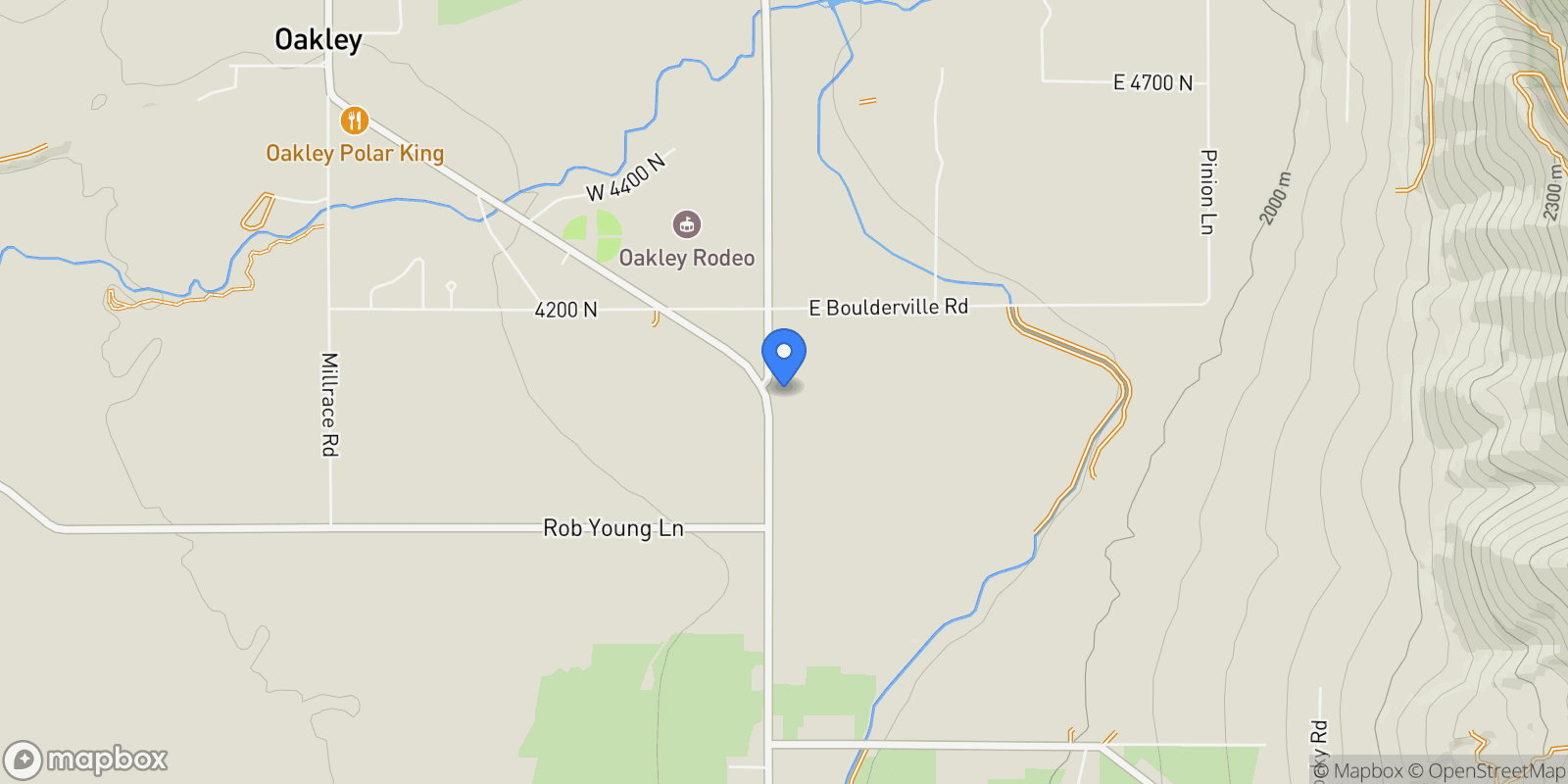 Map showing 3994 N NEW LN, Kamas, Utah, United States.