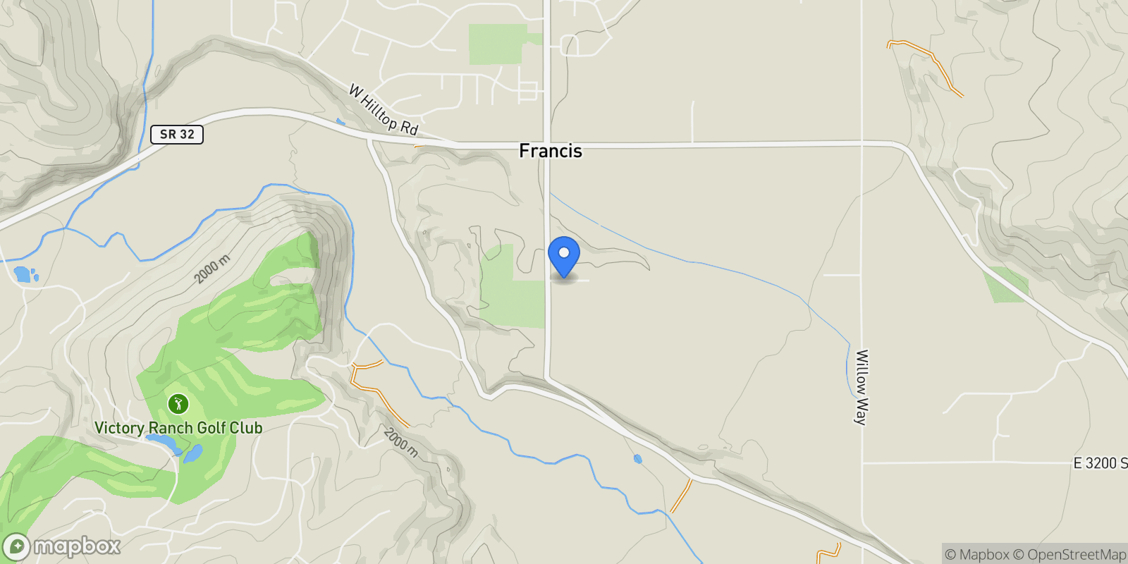 Map showing 1040 HIGH COUNTRY LN 76, Kamas, Utah, United States.