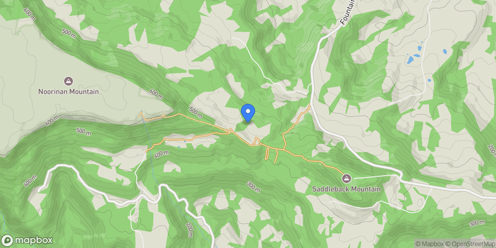 Map showing 71 Nuninuna Drive, Jamberoo, NSW, Jamberoo, New South Wales, Australia.