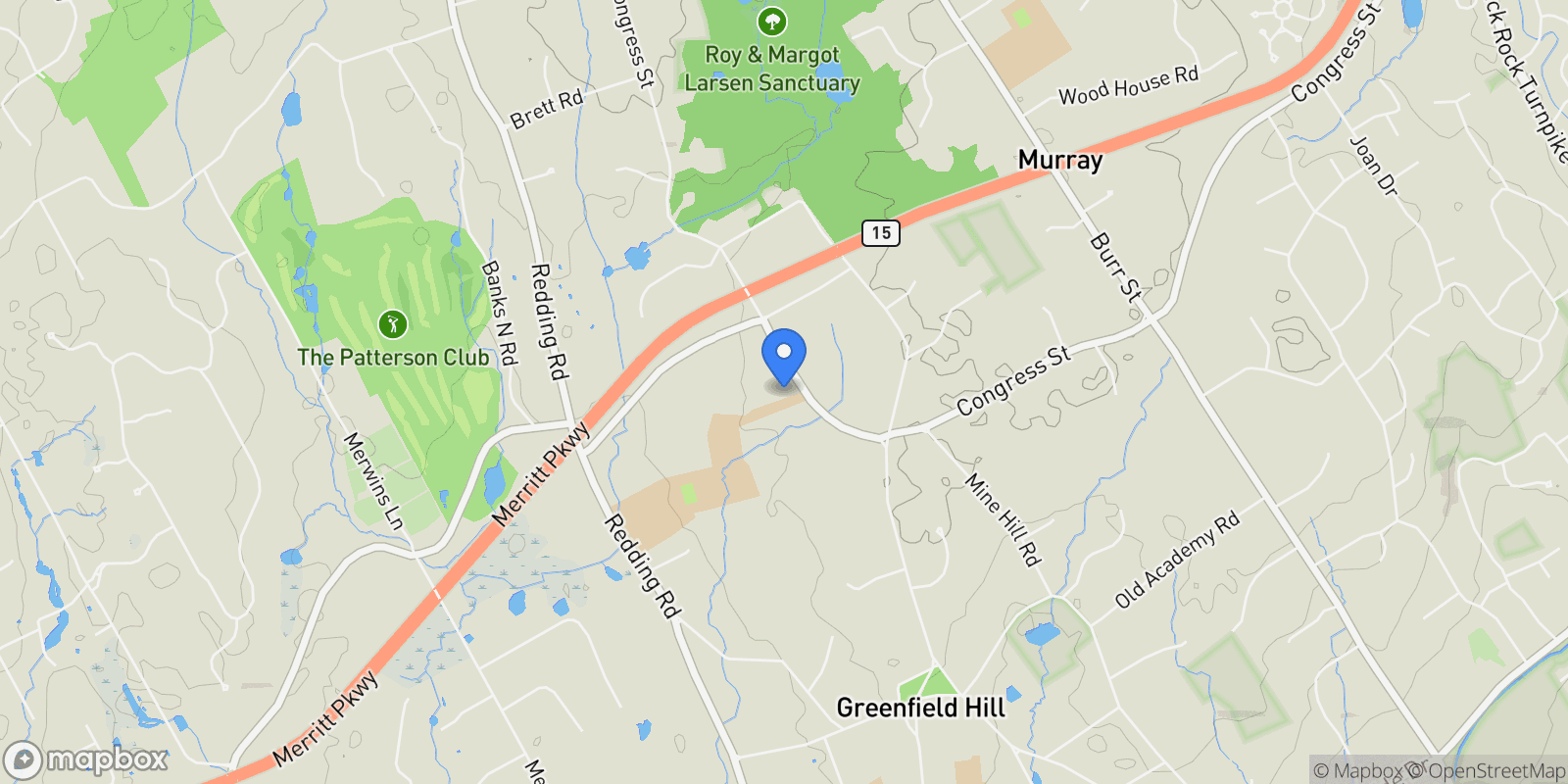Map showing 3853 Congress Street, Fairfield, CT 06824, Fairfield, Connecticut, United States.
