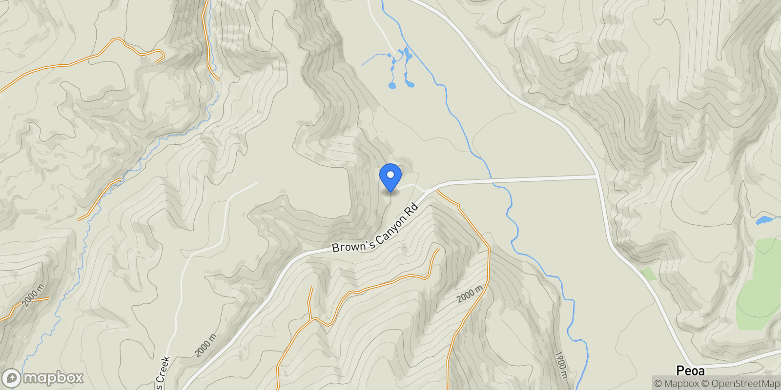 Map showing 6325 N Elk Ridge Road, Park City, Utah, United States.