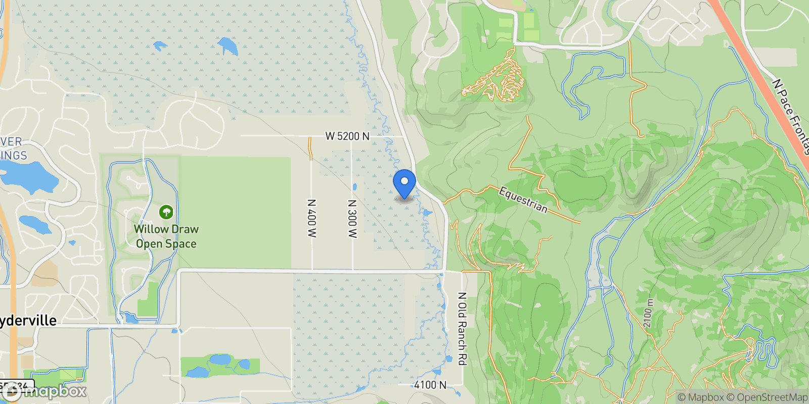 Map showing 3057 ELK DR, Park City, Utah, United States.