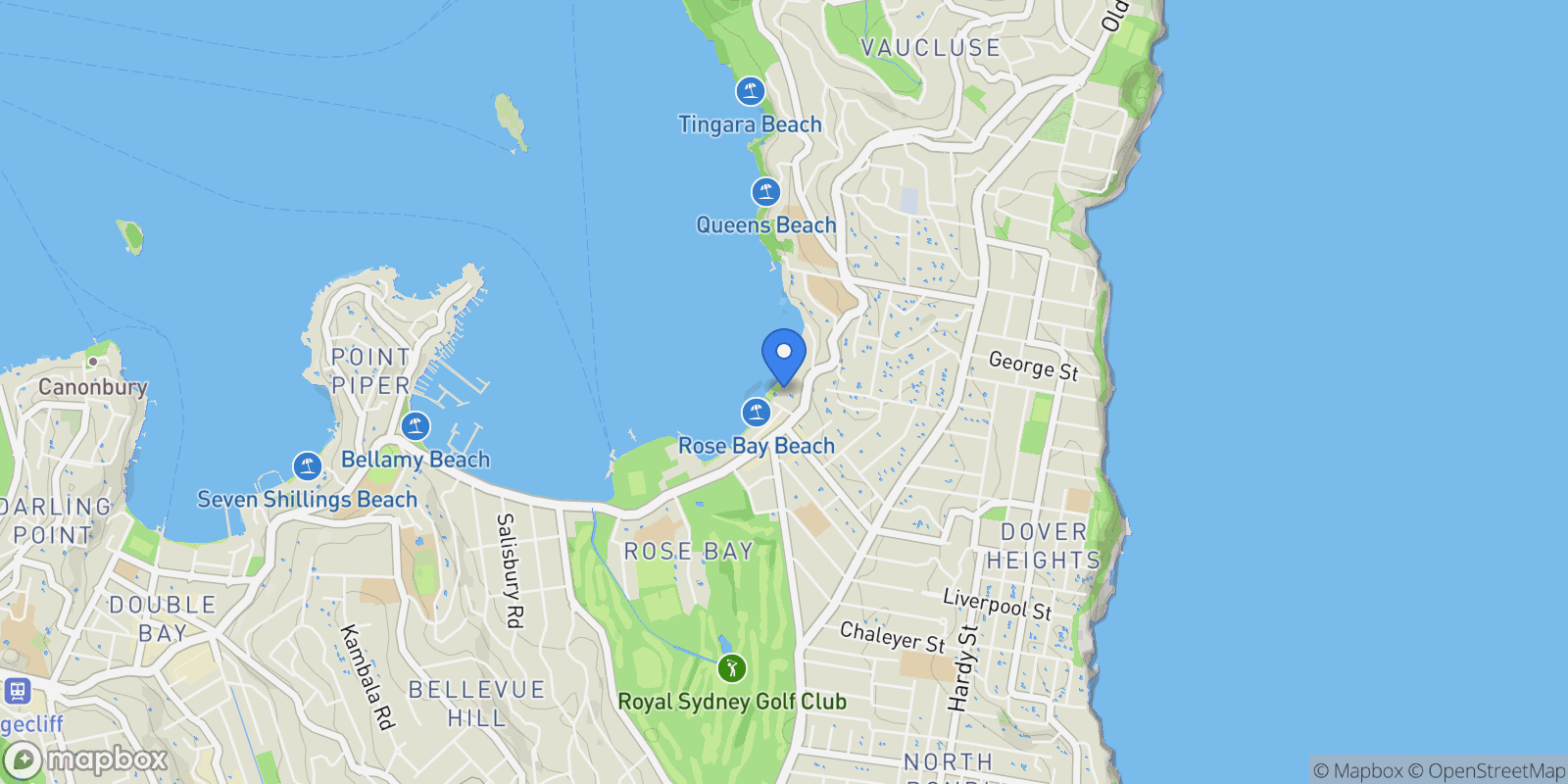 Map showing 1/746 New South Head Road, Sydney, NSW 2029, Sydney, New South Wales, Australia.