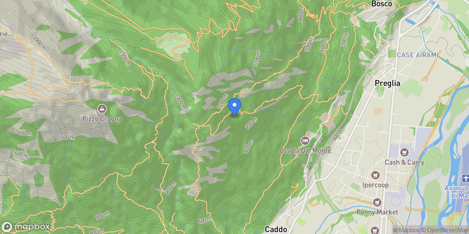 Map showing Province of Verbano-Cusio-Ossola, Italy, Province of Verbano-Cusio-Ossola, Italy.