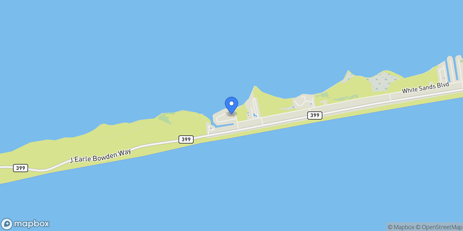 Map showing 7339 Grand Navarre Boulevard , Navarre, FL 32566, Pensacola Beach, Florida, United States.