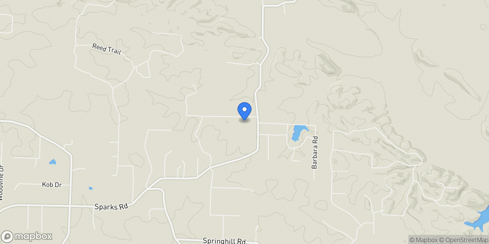 Map showing 10315 Brown County Line Road, Alexander, AR 72002, Alexander, Arkansas, United States.