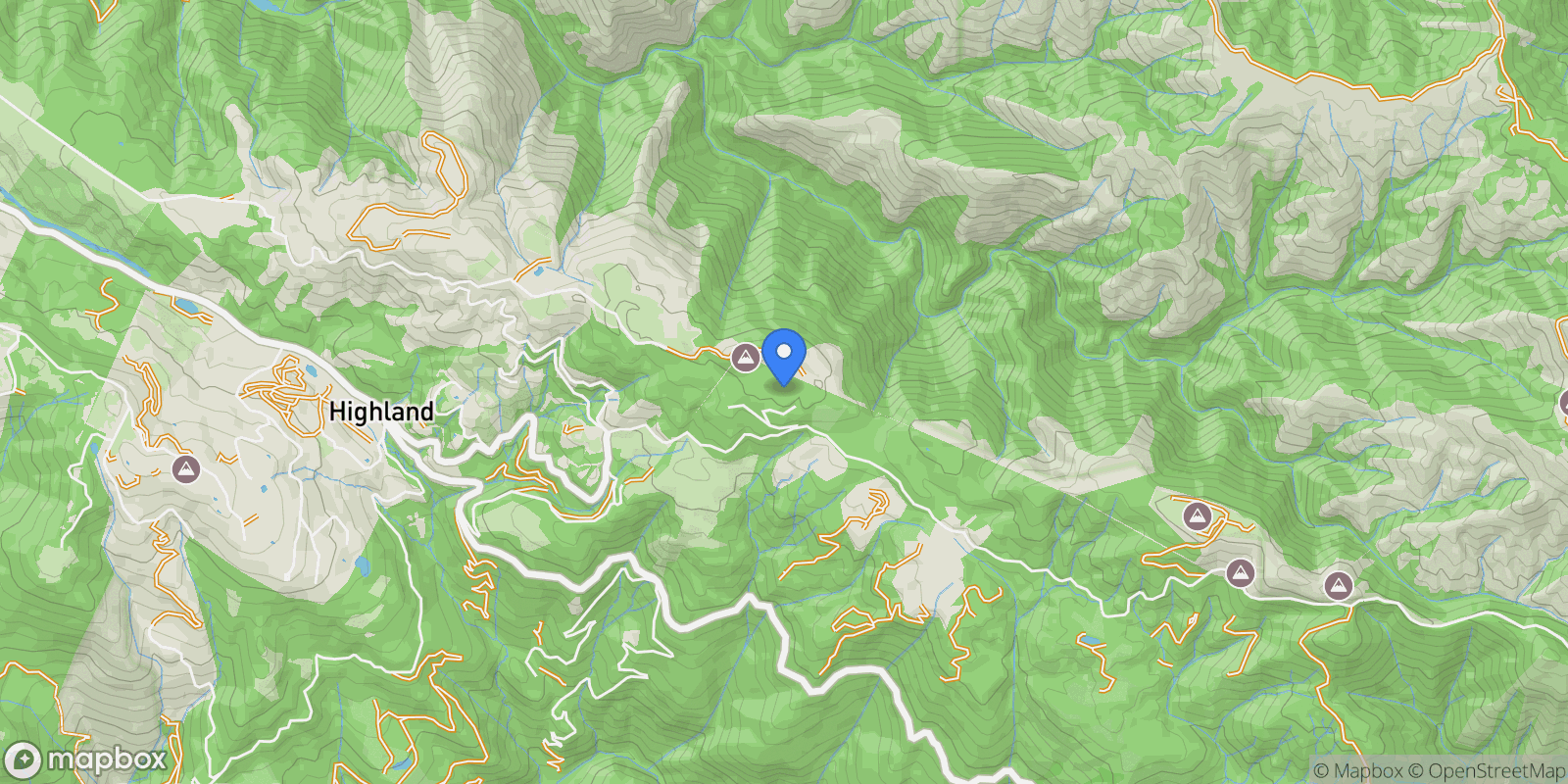Map showing 800 Rancho Prieta Road, Los Gatos, California, United States.
