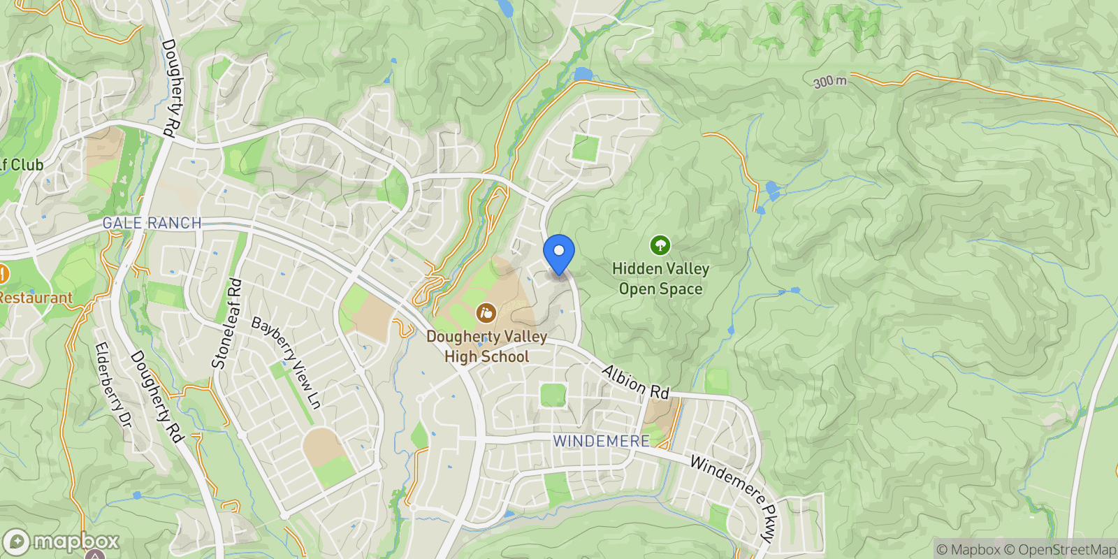 Map showing 5300 Fioli Loop, San Ramon, California, United States.