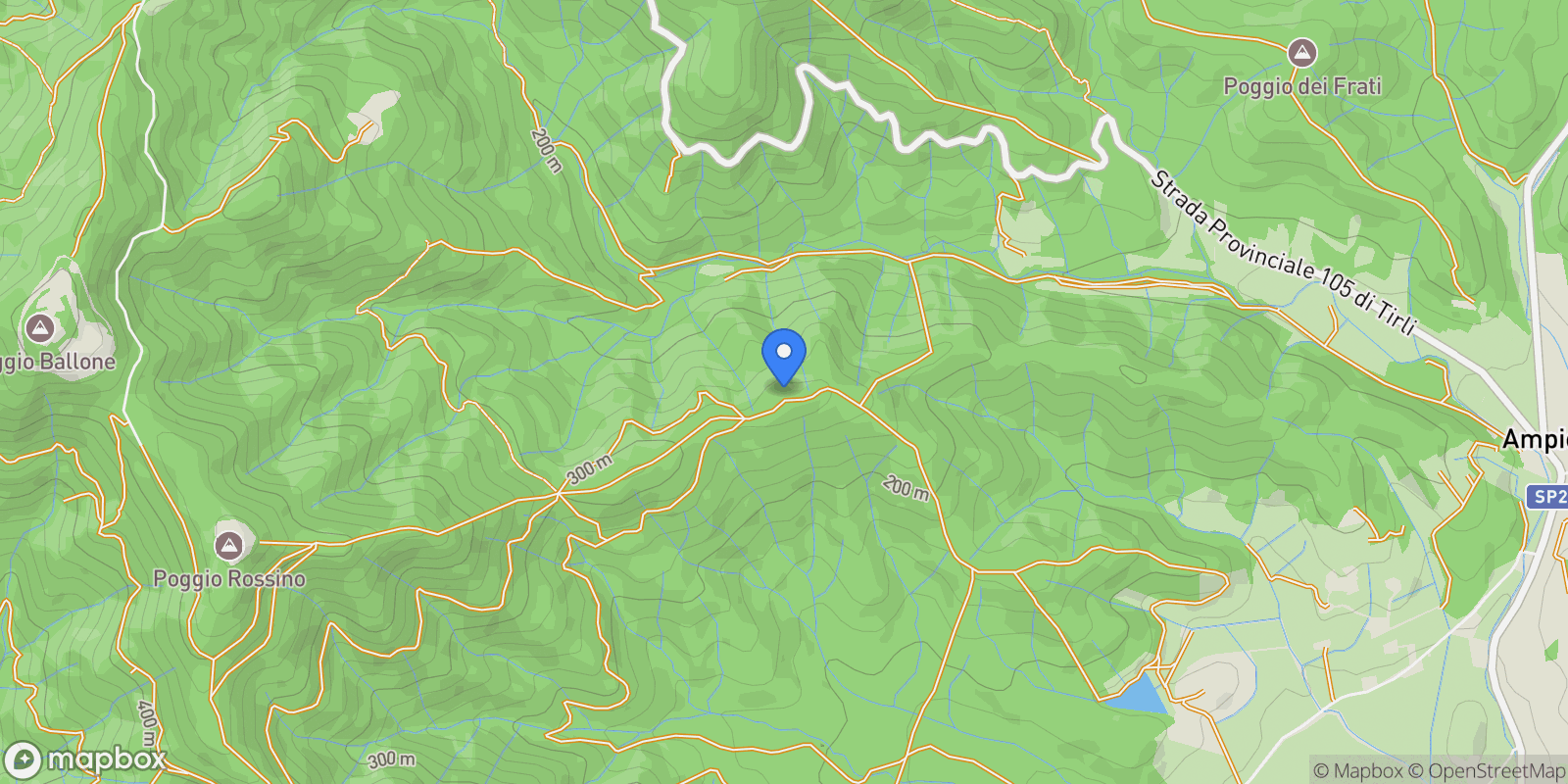 Map showing 58043 Castiglione della Pescaia, Province of Grosseto, Italy, Tuscany, Italy.