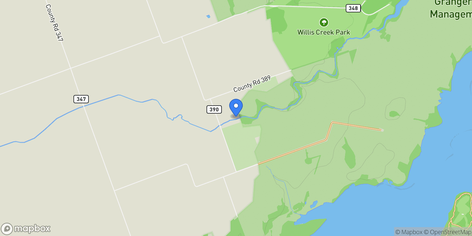 Map showing 780 County Road 389, Granger, Texas, United States.